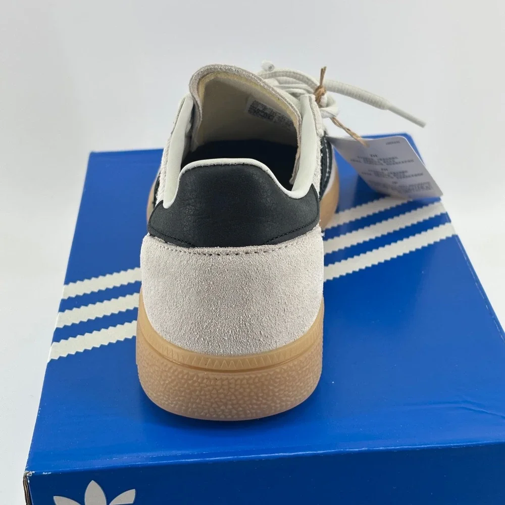 Adidas Handball Spezial Men 6.5 Grey Black Gum IH6508 New Suede Terrace Sneakers